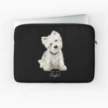 Laptop Sleeve Pawfect lovely Westie 10 12 13 15 17 Inch Case Notebook Tablet Carrying Bag Cover