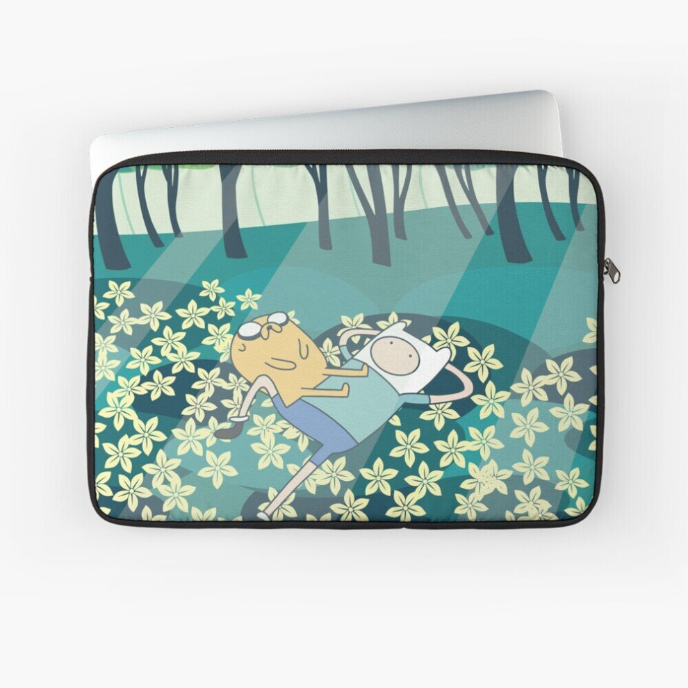Photos - Travel Bags Laptop Sleeve Field of Flowers  10 12 13 15 17 Inch Case Notebook Tablet Carrying Bag Cover(Adventure Time)
