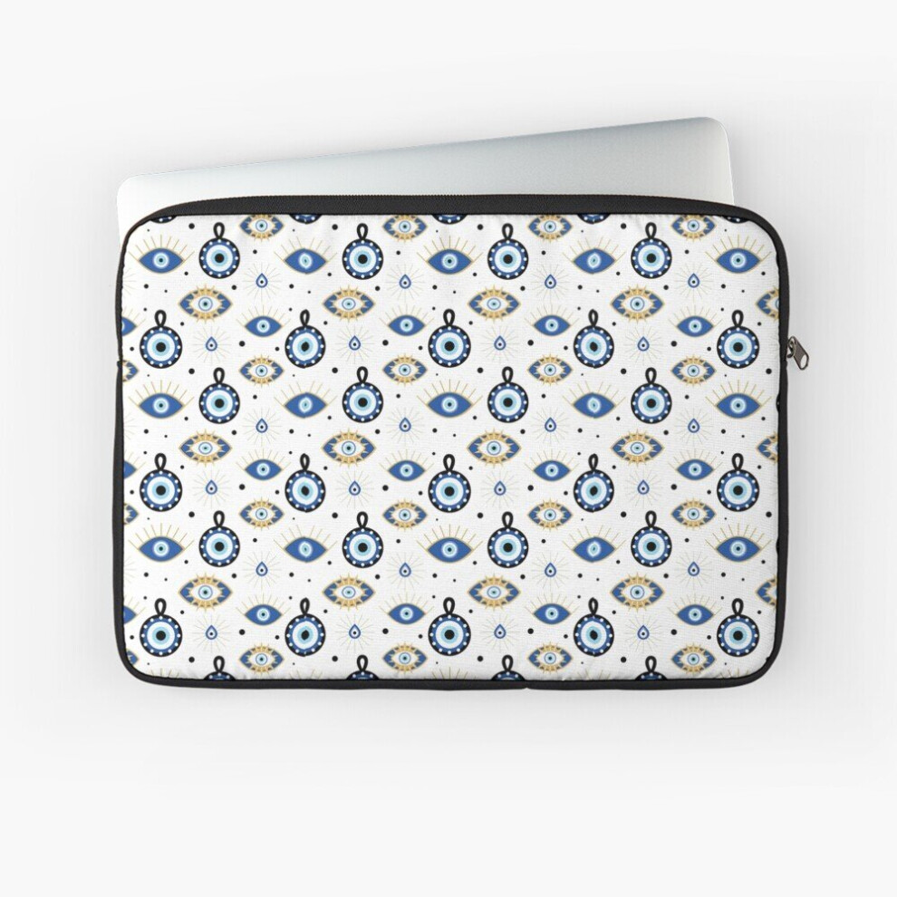 Laptop Sleeve Evil Eye Protection 10 12 13 15 17 Inch Case Notebook Tablet Carrying Bag Cover 7802738494570