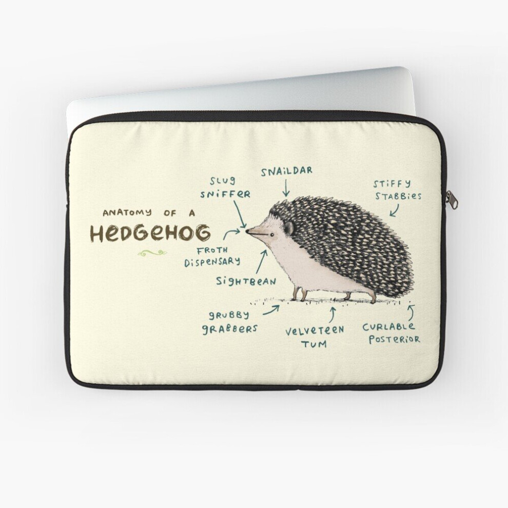 Laptop Sleeve Anatomy Of A Hedgehog 10 12 13 15 17 Inch Case Notebook Tablet Carrying Bag Cover 7802738463729
