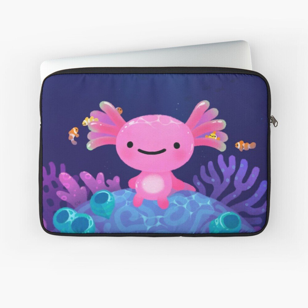 Laptop Sleeve Axolotl 10 12 13 15 17 Inch Case Notebook Tablet Carrying Bag Cover Coral 7802738437492