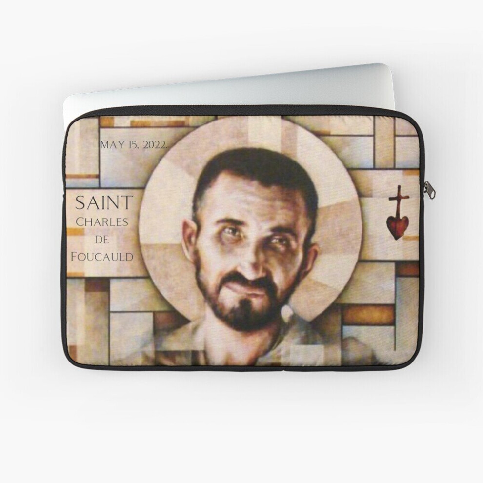 Laptop Sleeve Saint Charles De Foucauld, Blessed Charles De Foucauld, Charles De Foucauld 10 12 13 15 17 Inch Case Notebook Tablet Carrying Bag Cover 7802738434705