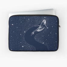 Laptop Sleeve starry orca 10 12 13 15 17 Inch Case Notebook Tablet Carrying Bag Cover