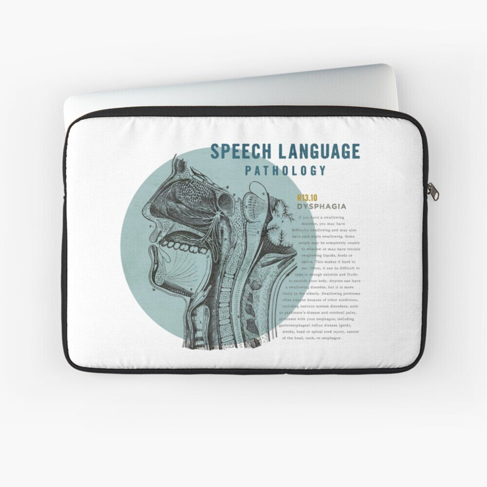 Laptop Sleeve Slp Dysphagia 10 12 13 15 17 Inch Case Notebook Tablet Carrying Bag Cover 7802738469943