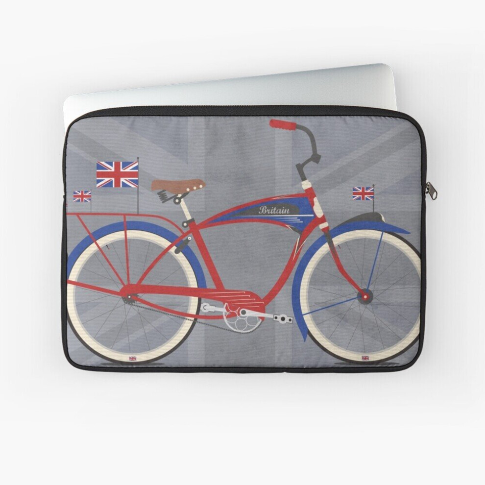 Laptop Sleeve British Bicycle 10 12 13 15 17 Inch Case Notebook Tablet Carrying Bag Cover 7802738472332