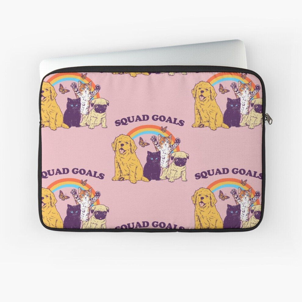 Laptop Sleeve Squad Goals 10 12 13 15 17 Inch Case Notebook Tablet Carrying Bag Cover 7802738515084