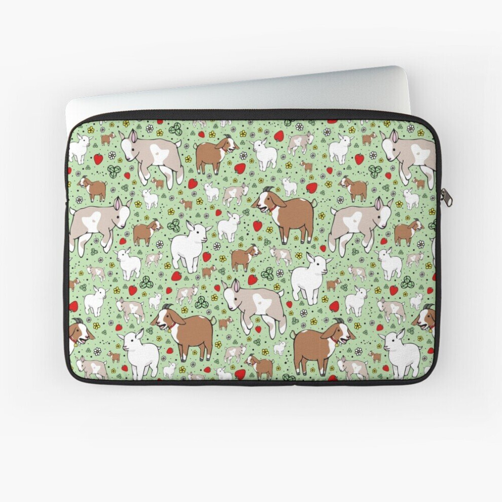 Laptop Sleeve Goats 10 12 13 15 17 Inch Case Notebook Tablet Carrying Bag Cover 7802738463286