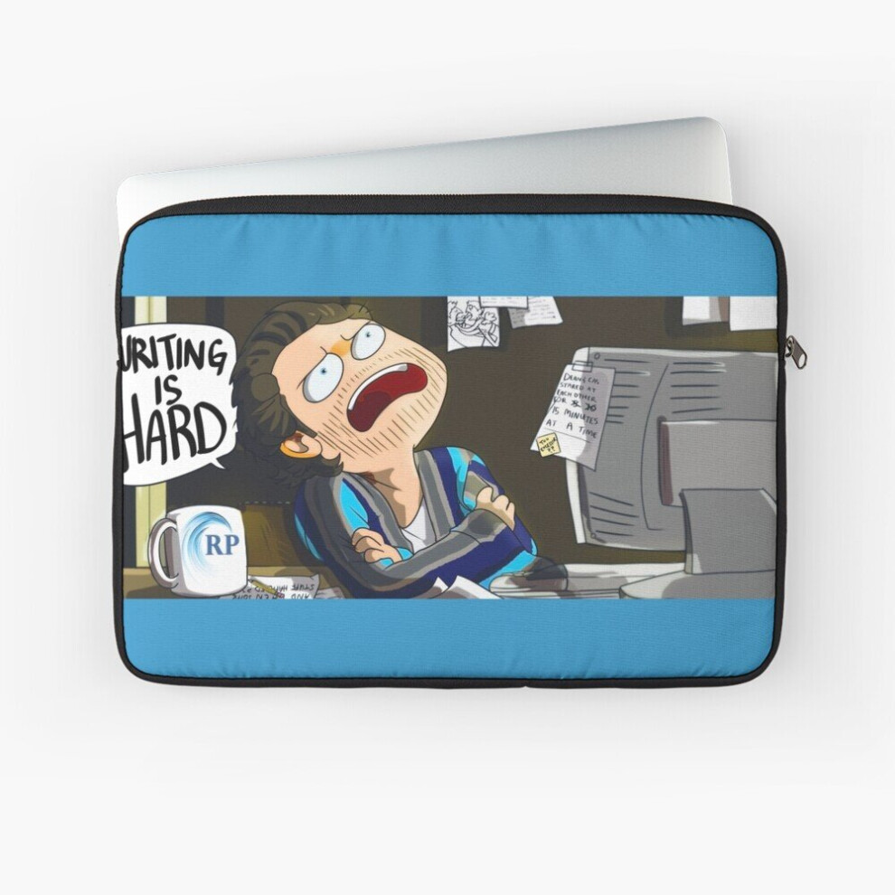 Laptop Sleeve Writing Is Hard 10 12 13 15 17 Inch Case Notebook Tablet Carrying Bag Cover 7802738429626
