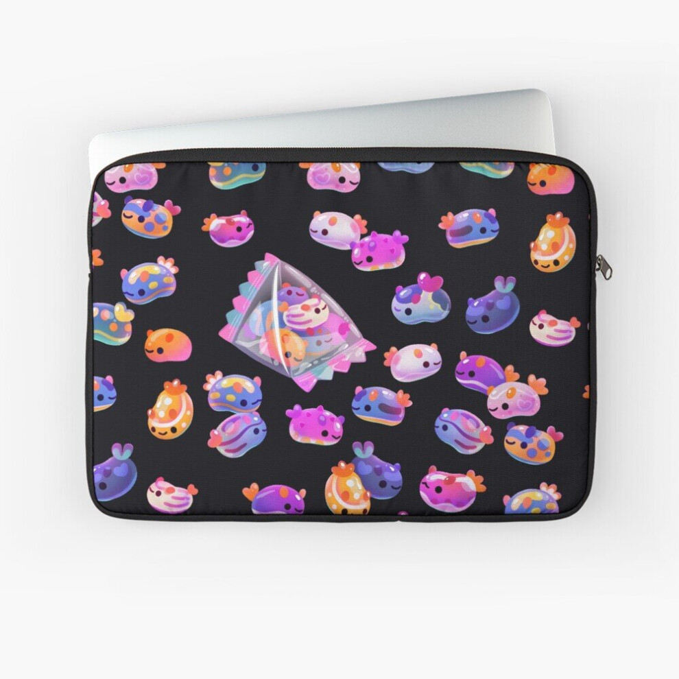 Laptop Sleeve Jelly Bean Sea Slug - 10 12 13 15 17 Inch Case Notebook Tablet Carrying Bag Cover Dark 7802738478969