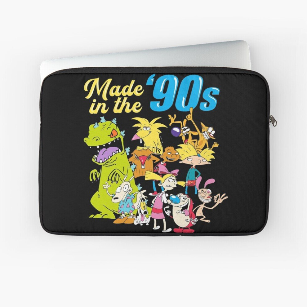 Laptop Sleeve Nickelodeon All Group 90S 10 12 13 15 17 Inch Case Notebook Tablet Carrying Bag Cover 7802738449389