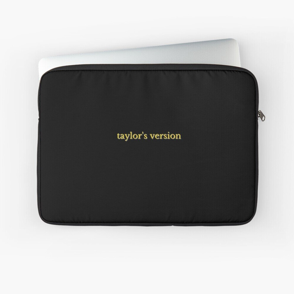 Laptop Sleeve Taylor's Version - 10 12 13 15 17 Inch Case Notebook Tablet Carrying Bag Cover Gold 7802738431919