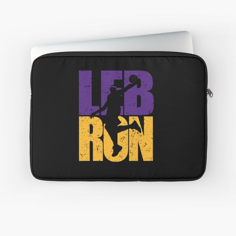 Laptop Sleeve Lebron James Lakers Colors Dunking 10 12 13 15 17 Inch Case Notebook Tablet Carrying Bag Cover 7802738439182