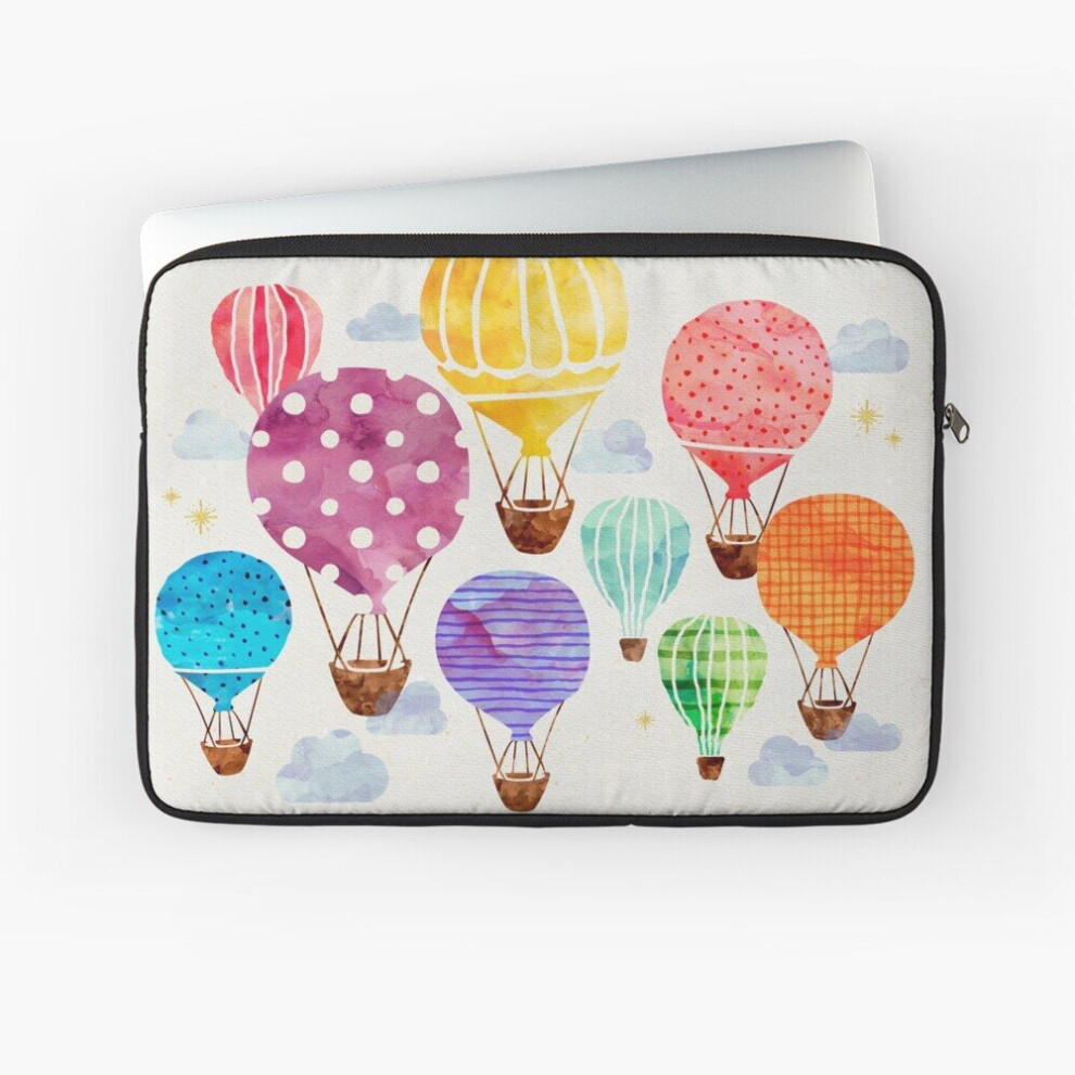 Laptop Sleeve Hot Air Balloon 10 12 13 15 17 Inch Case Notebook Tablet Carrying Bag Cover 7802738467857
