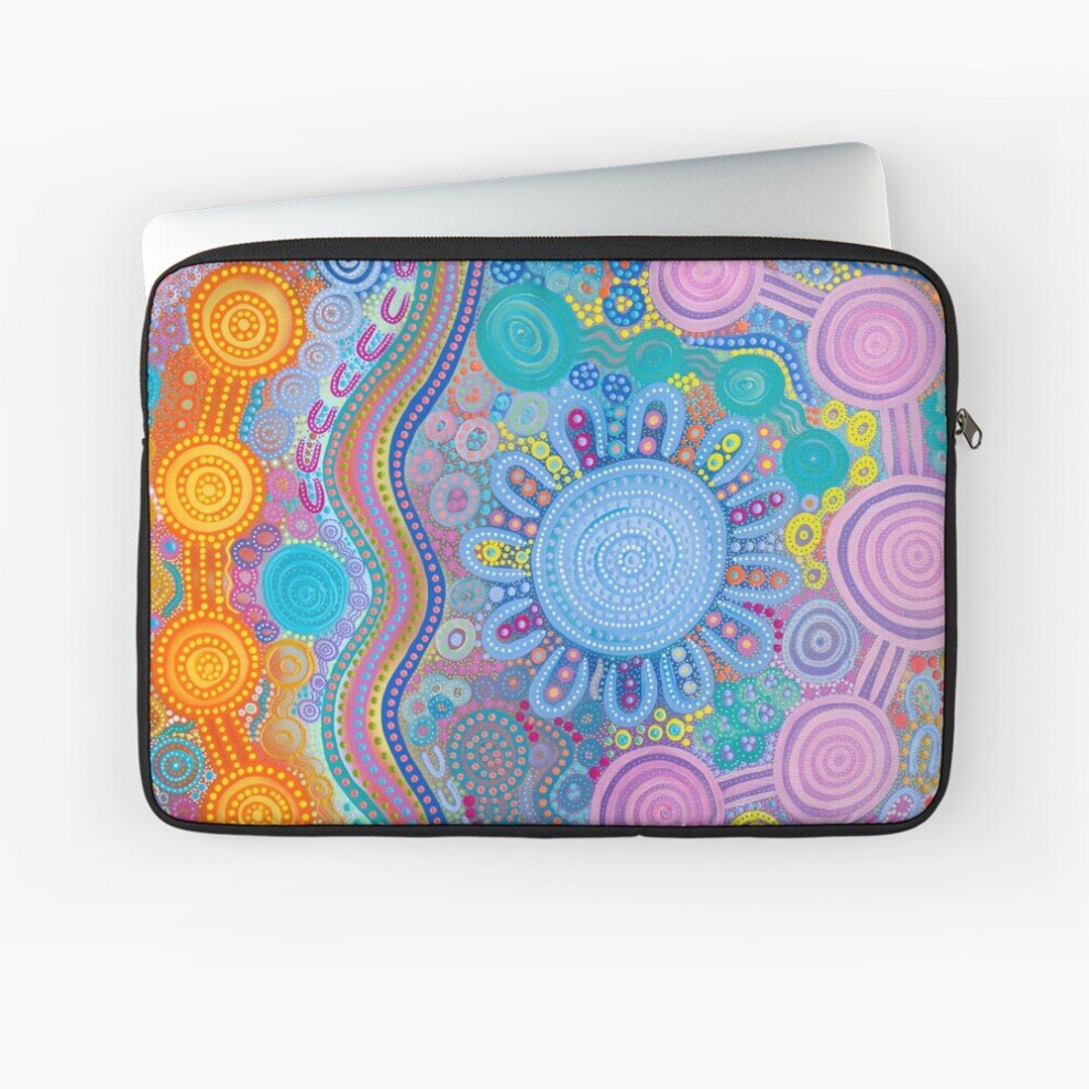Laptop Sleeve Family Gathering 10 12 13 15 17 Inch Case Notebook Tablet Carrying Bag Cover 7802738435092