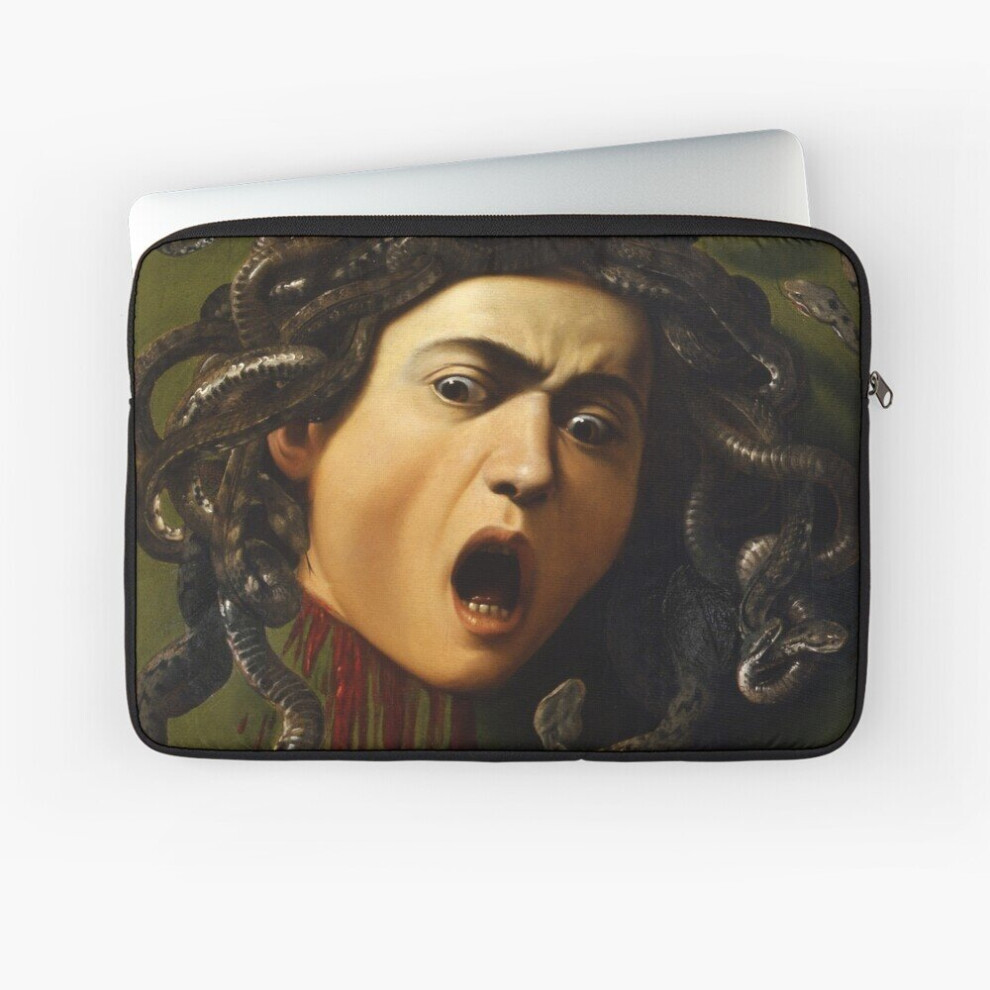 Laptop Sleeve Medusa By Caravaggio 10 12 13 15 17 Inch Case Notebook Tablet Carrying Bag Cover 7802738435849