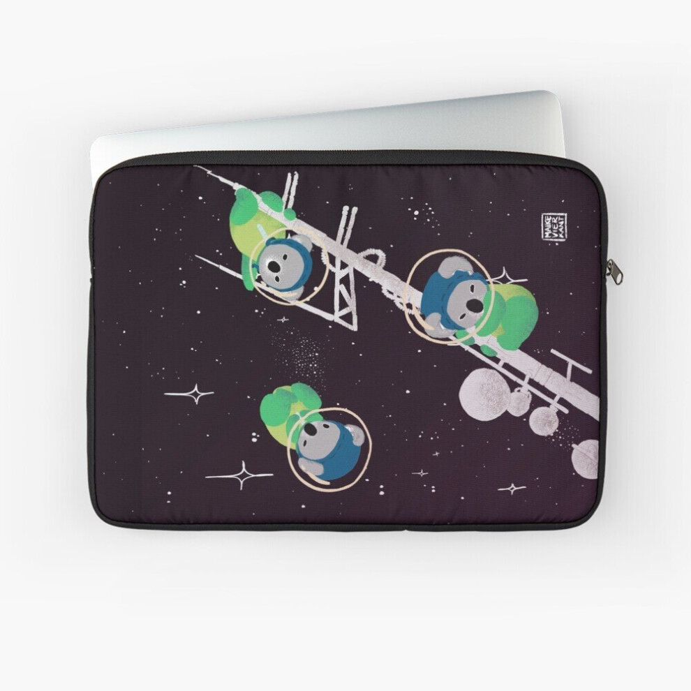 Laptop Sleeve Space Koalas 10 12 13 15 17 Inch Case Notebook Tablet Carrying Bag Cover 7802738419955