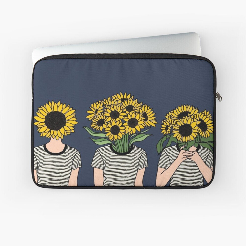 Laptop Sleeve Sunflower Humans 10 12 13 15 17 Inch Case Notebook Tablet Carrying Bag Cover 7802738497410