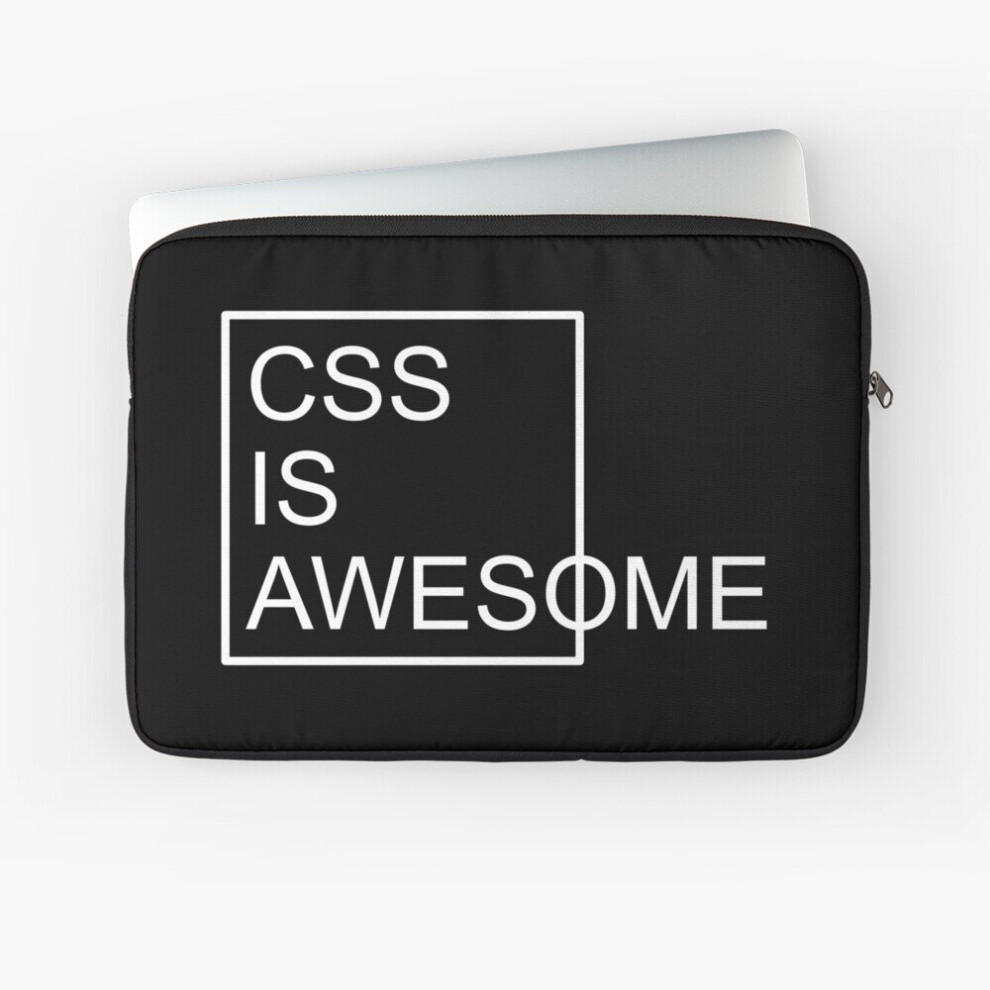 Laptop Sleeve Css Is Awesome 10 12 13 15 17 Inch Case Notebook Tablet Carrying Bag Cover 7802738460445
