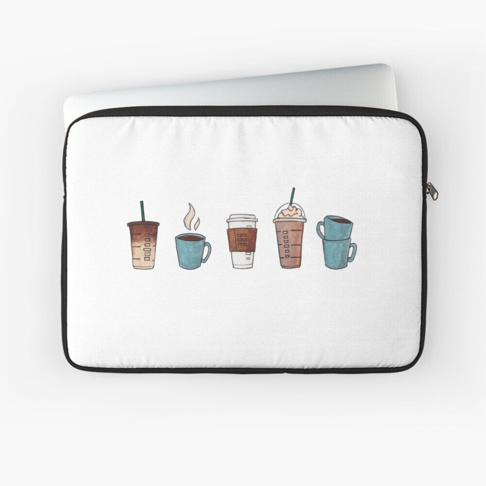 Laptop Sleeve Coffee? 10 12 13 15 17 Inch Case Notebook Tablet Carrying Bag Cover Brown 7802738421521