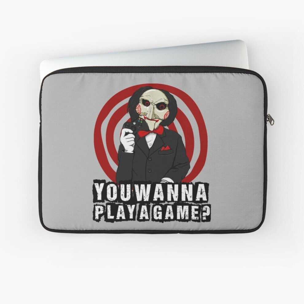 Laptop Sleeve Billy - You Wanna Play A Game? 10 12 13 15 17 Inch Case Notebook Tablet Carrying Bag Cover 7802738435122