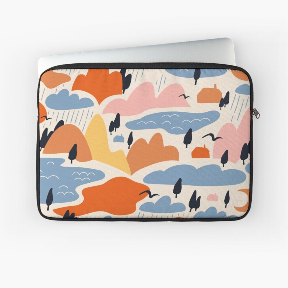 Laptop Sleeve Abstract Landscape Pattern 10 12 13 15 17 Inch Case Notebook Tablet Carrying Bag Cover 7802738491975