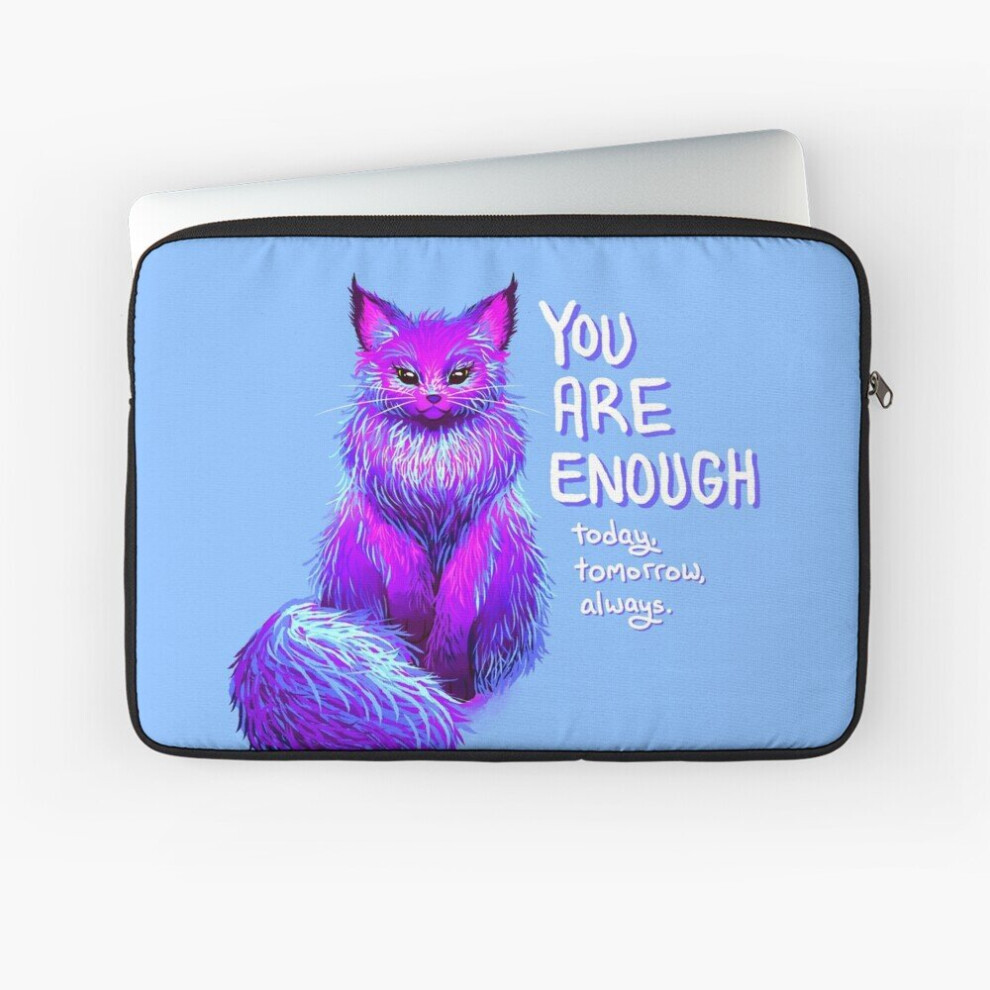 Laptop Sleeve You Are Enough Magical Maine Coon Cat 10 12 13 15 17 Inch Case Notebook Tablet Carrying Bag Cover 7802738468175