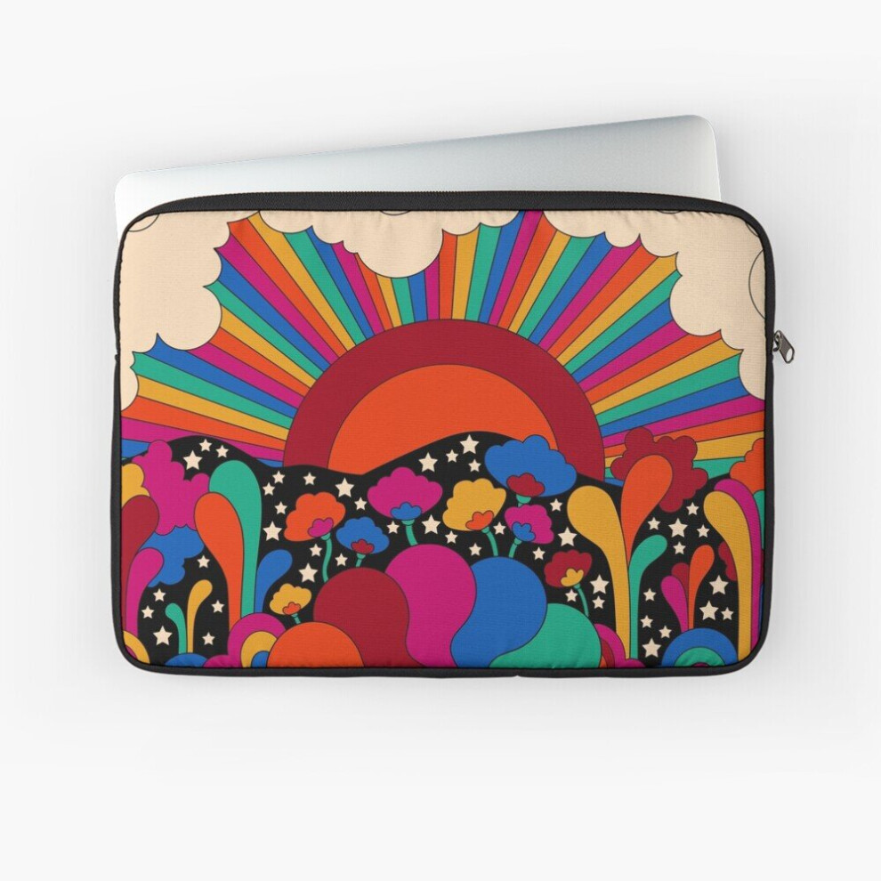Laptop Sleeve 70S Landscape 10 12 13 15 17 Inch Case Notebook Tablet Carrying Bag Cover 7802738435290