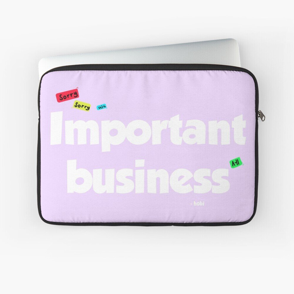 Laptop Sleeve Important Business ? ??? 10 12 13 15 17 Inch Case Notebook Tablet Carrying Bag Cover 7802738494198
