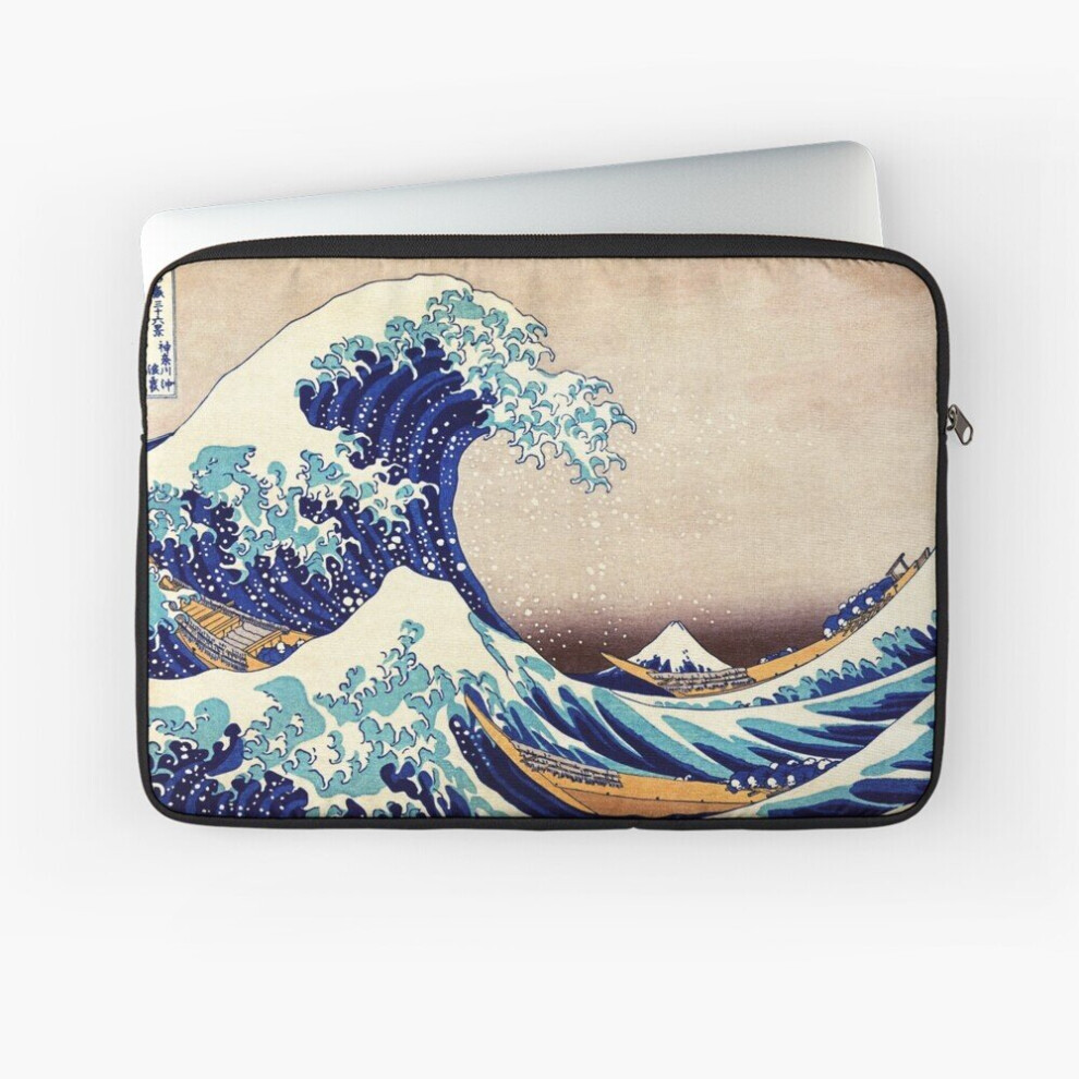 Photos - Travel Bags Laptop Sleeve Katsushika Hokusai The Great Wave Off Kanagawa 10 12 13 15 17 Inch Case Notebook Tablet Carrying Bag Cover