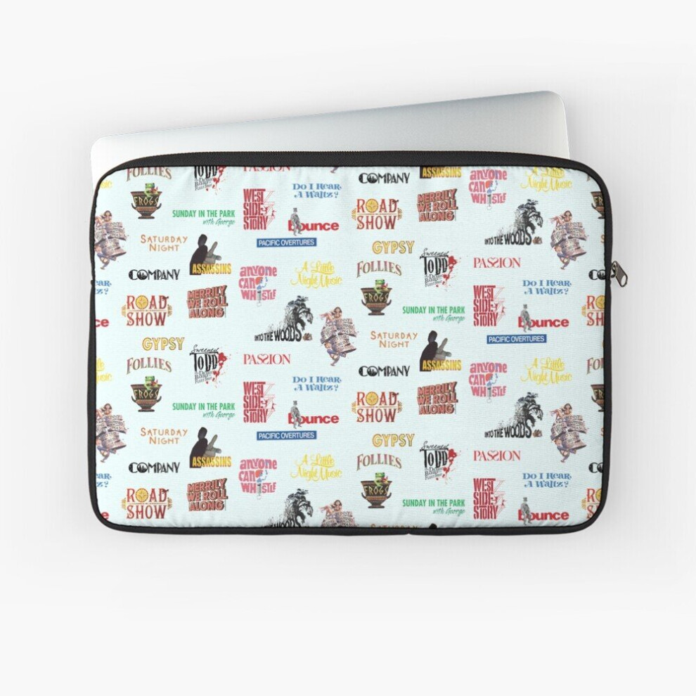 Laptop Sleeve Sondheim Musicals 10 12 13 15 17 Inch Case Notebook Tablet Carrying Bag Cover 7802738463309