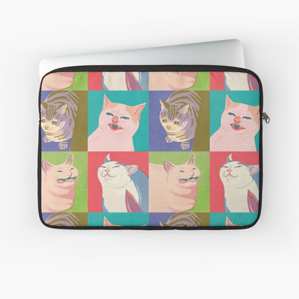 Laptop Sleeve Four Meme Cats Of The Apocalypse 10 12 13 15 17 Inch Case Notebook Tablet Carrying Bag Cover 7802738432442