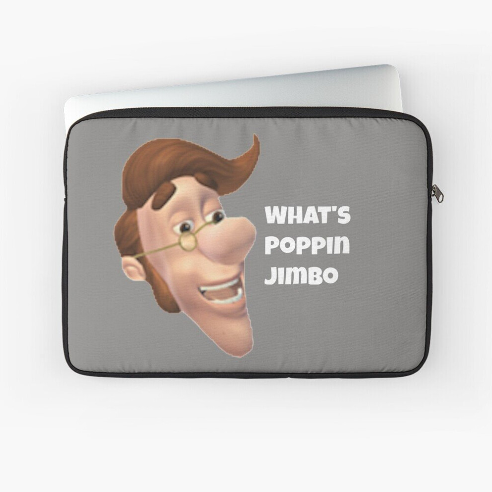 Photos - Laptop Bag Laptop Sleeve What's poppin jimbo meme 10 12 13 15 17 Inch Case Notebook Tablet Carrying Bag Cover