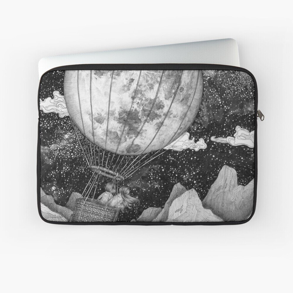 Laptop Sleeve Moon Balloon 10 12 13 15 17 Inch Case Notebook Tablet Carrying Bag Cover 7802738455878