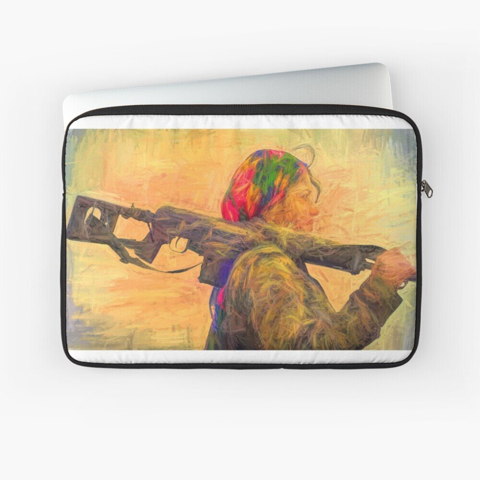 Laptop Sleeve Kurdish Fighter 10 12 13 15 17 Inch Case Notebook Tablet Carrying Bag Cover 7802738449709