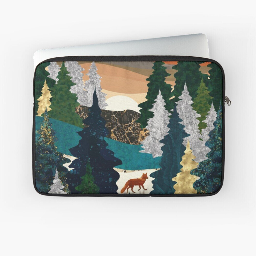 Laptop Sleeve Fox 10 12 13 15 17 Inch Case Notebook Tablet Carrying Bag Cover Amber 7802738426335