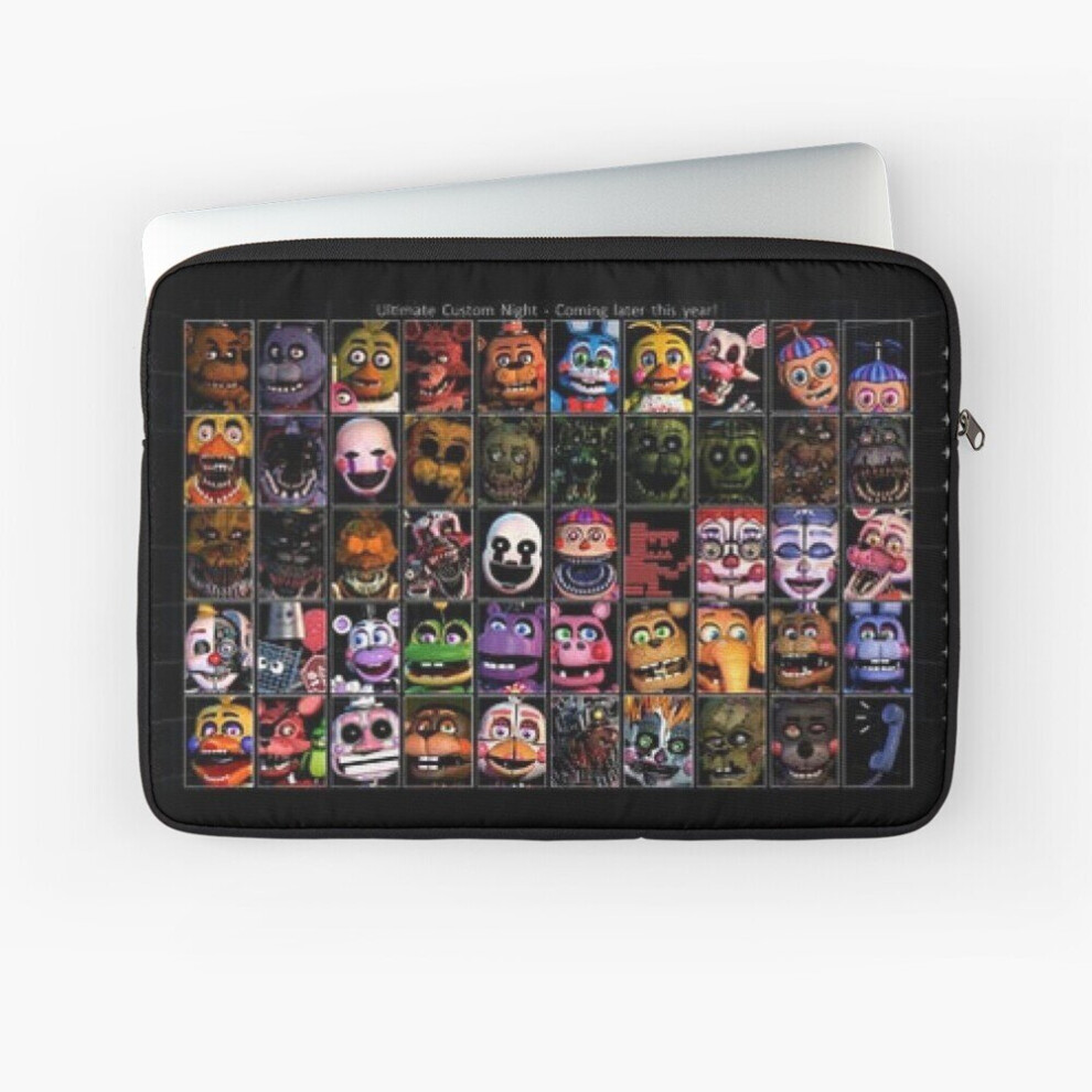 Laptop Sleeve Fnaf Characters 10 12 13 15 17 Inch Case Notebook Tablet Carrying Bag Cover 7802738456226