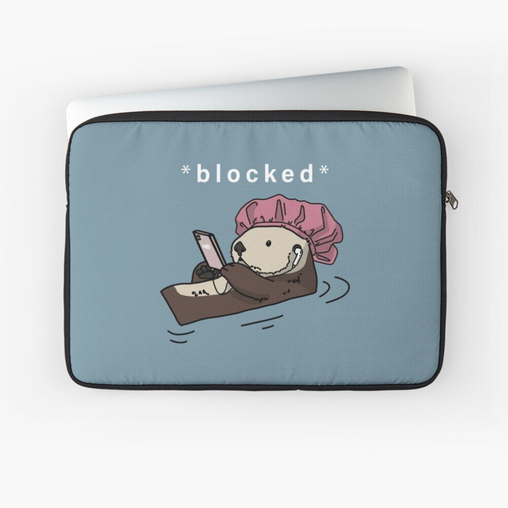Laptop Sleeve Moody Otter 10 12 13 15 17 Inch Case Notebook Tablet Carrying Bag Cover 7802738441574