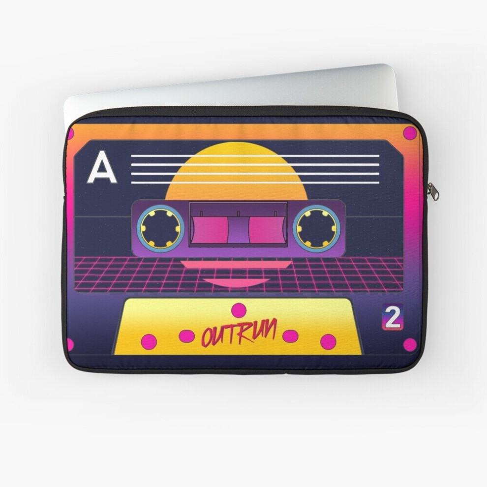 Laptop Sleeve Outrun Cassette 10 12 13 15 17 Inch Case Notebook Tablet Carrying Bag Cover 7802738505498
