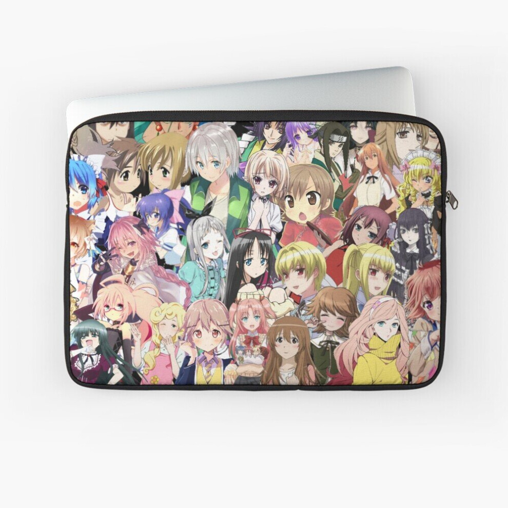 Photos - Laptop Bag Laptop Sleeve Anime trap collage 10 12 13 15 17 Inch Case Notebook Tablet Carrying Bag Cover