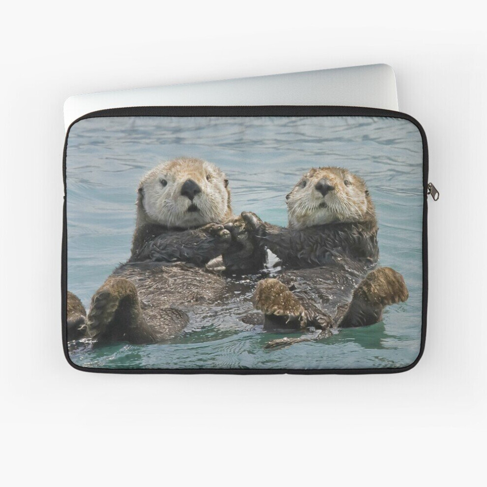 Laptop Sleeve Sea Otters 10 12 13 15 17 Inch Case Notebook Tablet Carrying Bag Cover 7802738476316
