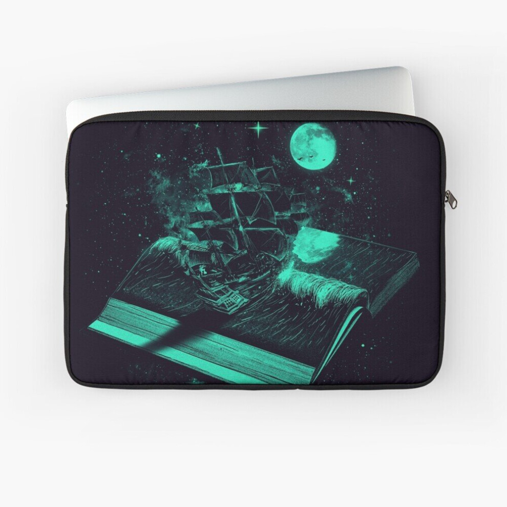 Laptop Sleeve Crossing The Rough Sea Of Knowledge 10 12 13 15 17 Inch Case Notebook Tablet Carrying Bag Cover 7802738493405
