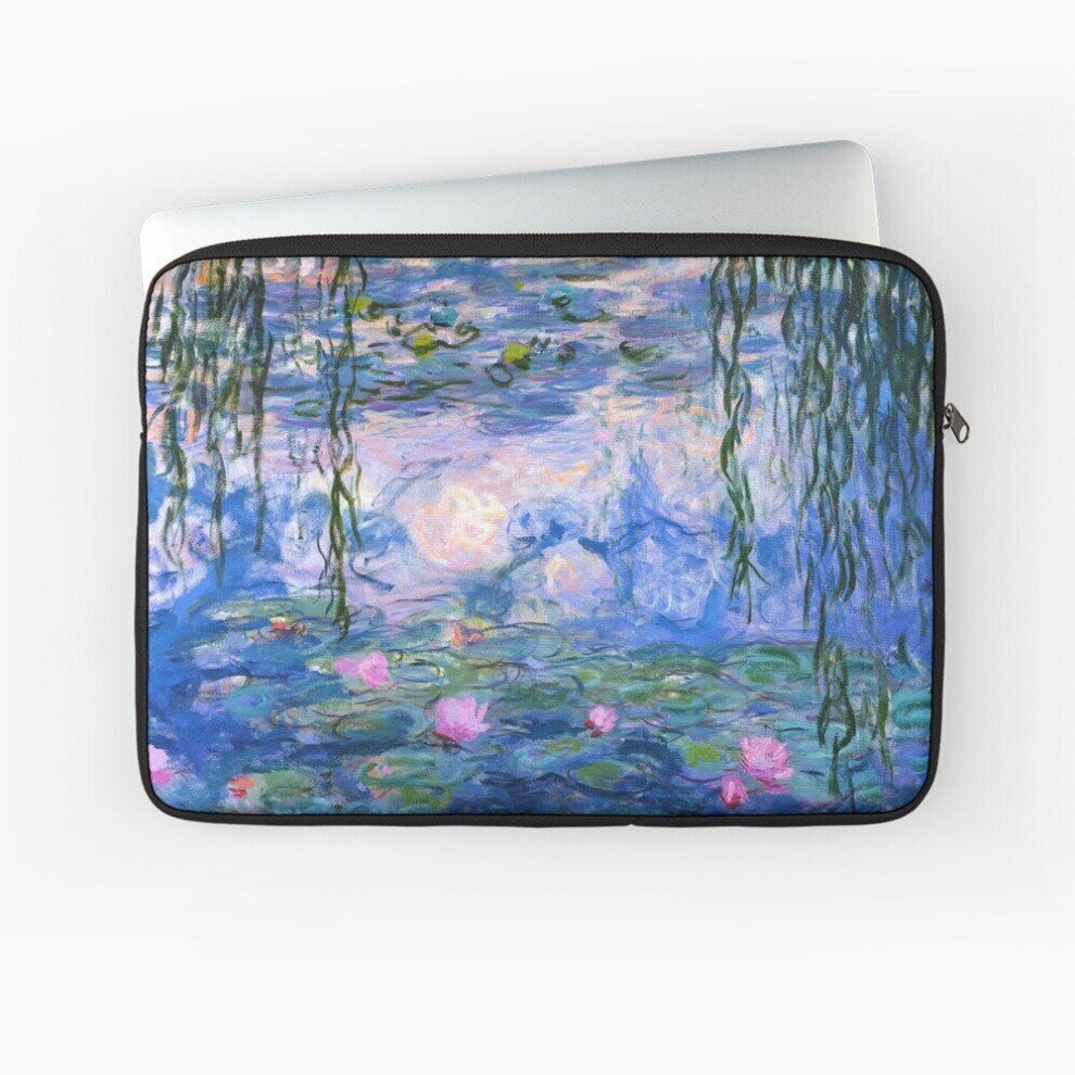Laptop Sleeve Water Lilies - Claude Monet 10 12 13 15 17 Inch Case Notebook Tablet Carrying Bag Cover 7802738419795