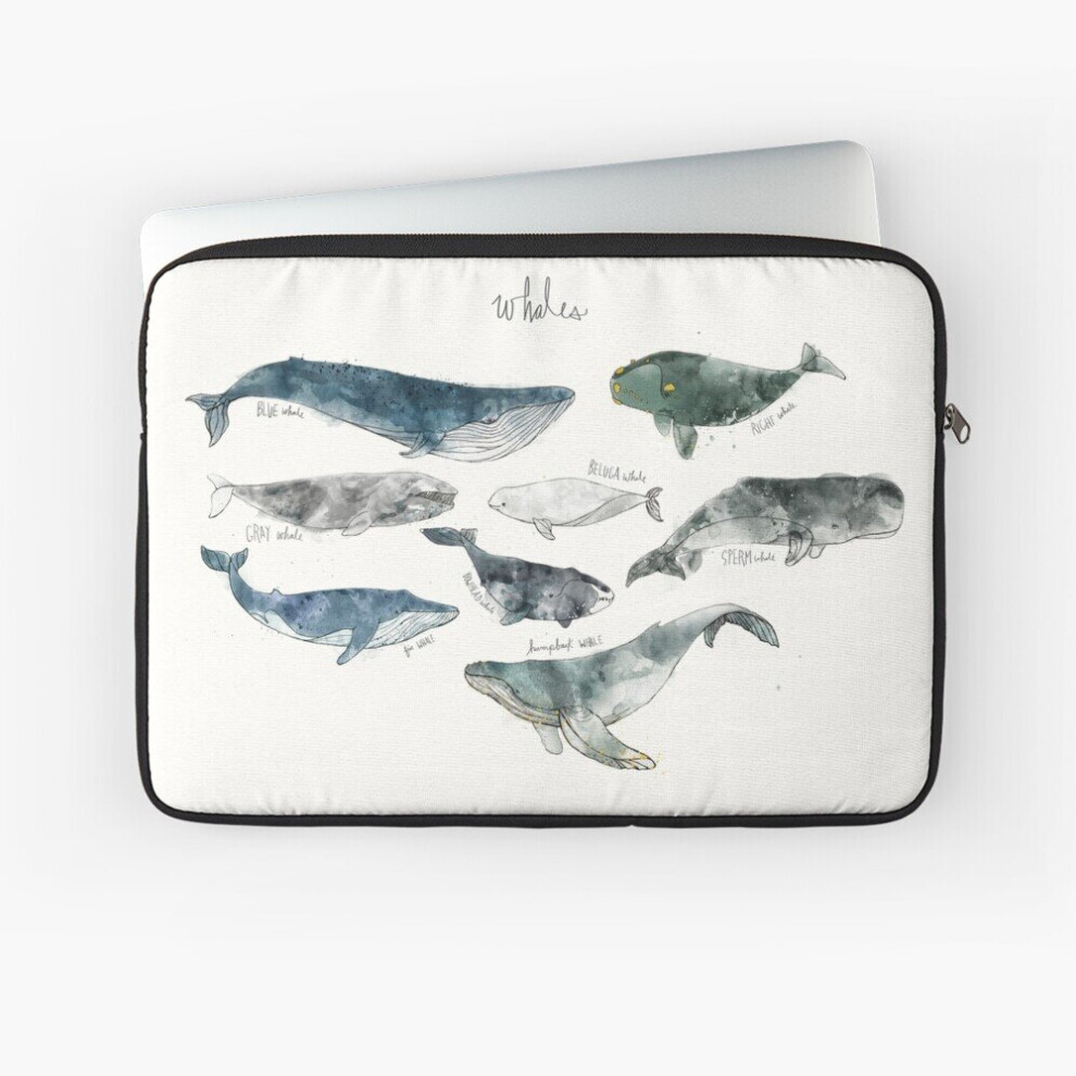 Laptop Sleeve Whales 10 12 13 15 17 Inch Case Notebook Tablet Carrying Bag Cover 7802738414714