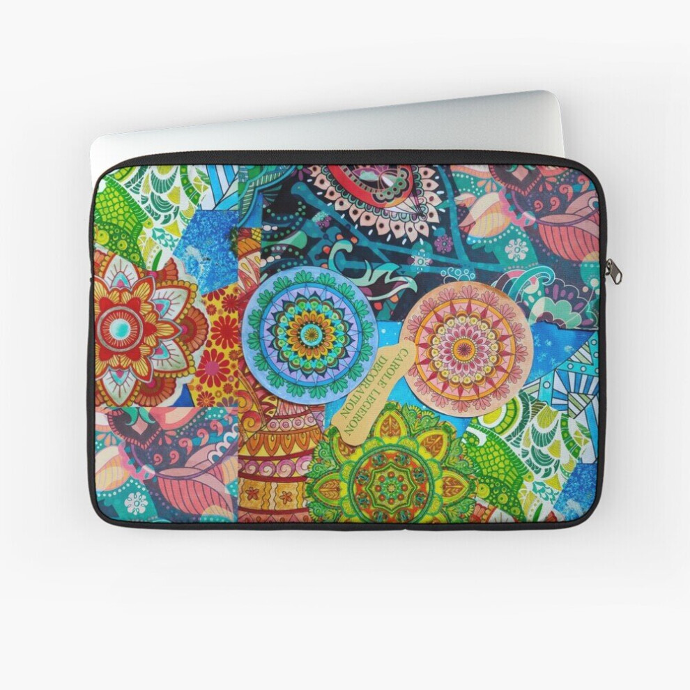 Laptop Sleeve Indian Mandala Bohemian Desigual Pattern 10 12 13 15 17 Inch Case Notebook Tablet Carrying Bag Cover 7802738425154