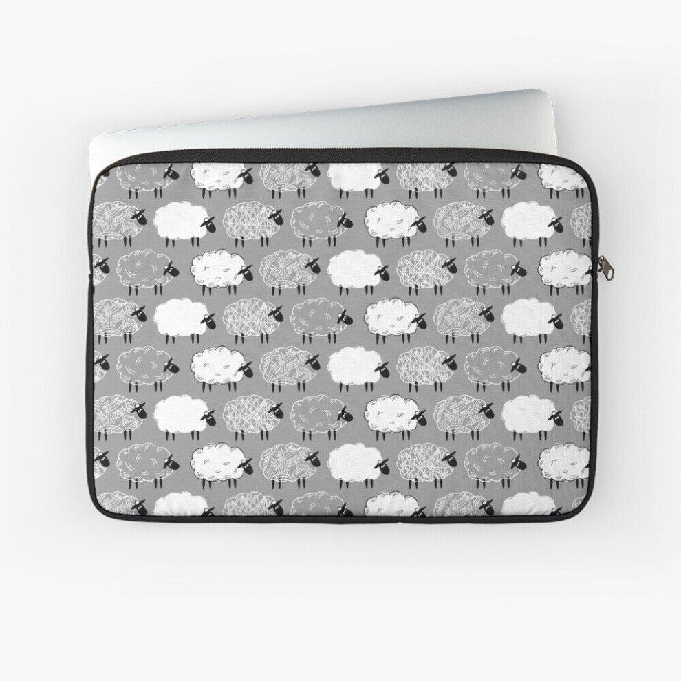 Laptop Sleeve Sheep Well Pattern #1 10 12 13 15 17 Inch Case Notebook Tablet Carrying Bag Cover 7802738441505