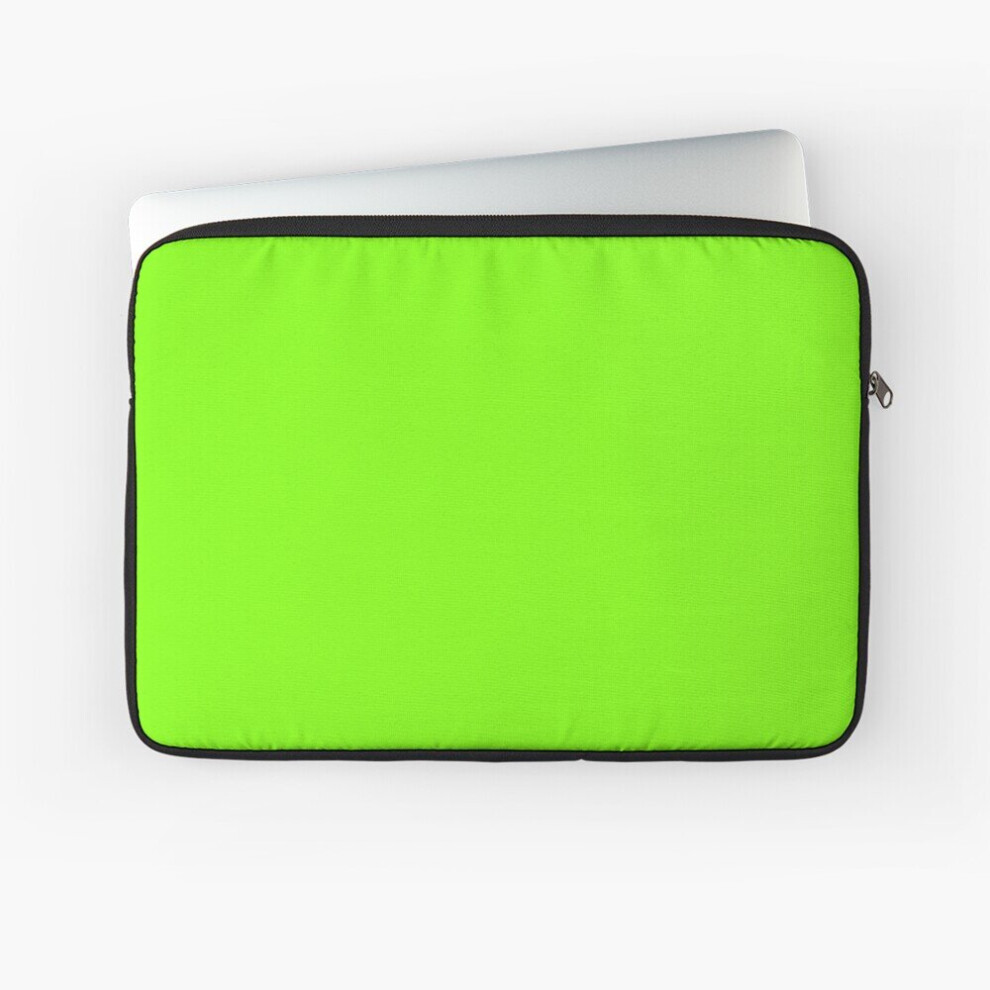 Laptop Sleeve Neon Lime 10 12 13 15 17 Inch Case Notebook Tablet Carrying Bag Cover Green 7802738430073