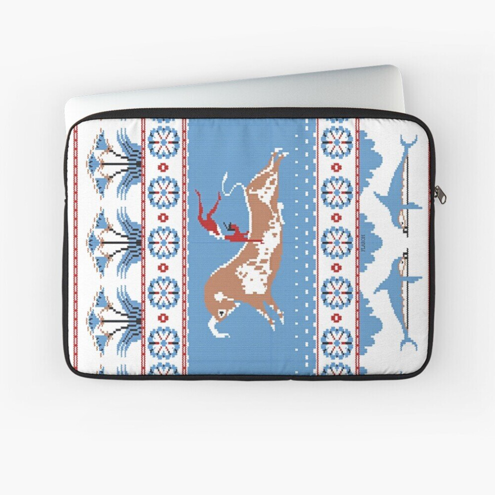 Laptop Sleeve Ancient Knits - Minoan 10 12 13 15 17 Inch Case Notebook Tablet Carrying Bag Cover 7802738492446