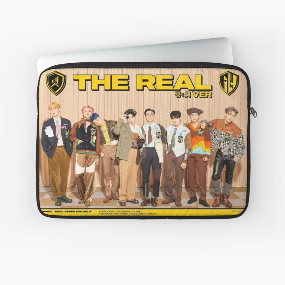 Laptop Sleeve Ateez The Real 'Heung' Group Concept Photo 10 12 13 15 17 Inch Case Notebook Tablet Carrying Bag Cover 7802738473421