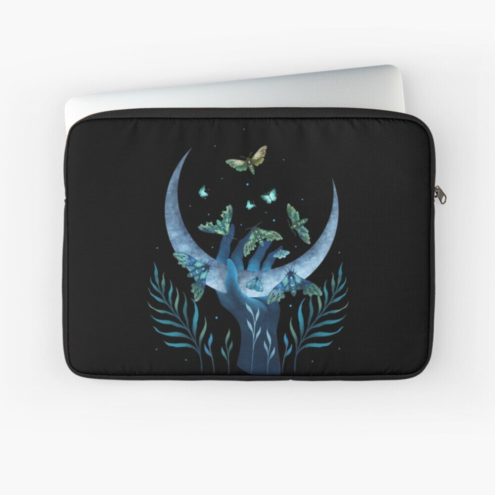 Laptop Sleeve Moth Hand 10 12 13 15 17 Inch Case Notebook Tablet Carrying Bag Cover 7802738442656