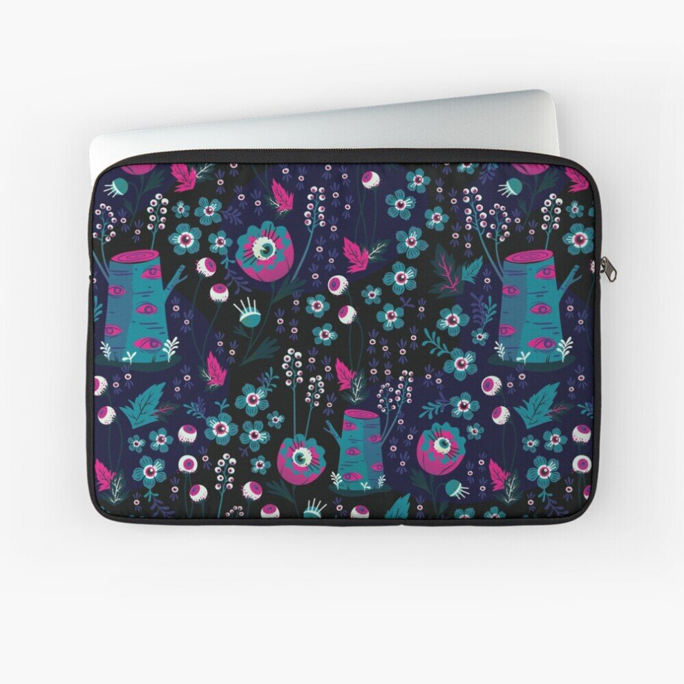 Laptop Sleeve Eyeball Garden At Midnight 10 12 13 15 17 Inch Case Notebook Tablet Carrying Bag Cover 7802738507782